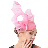 La boutique du chapeau Rose Chapeau Fascinator Cocktail