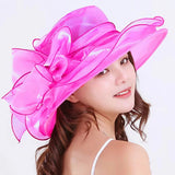 La boutique du chapeau Rose/rouge / taille unique ajustable Chapeau femme tendance