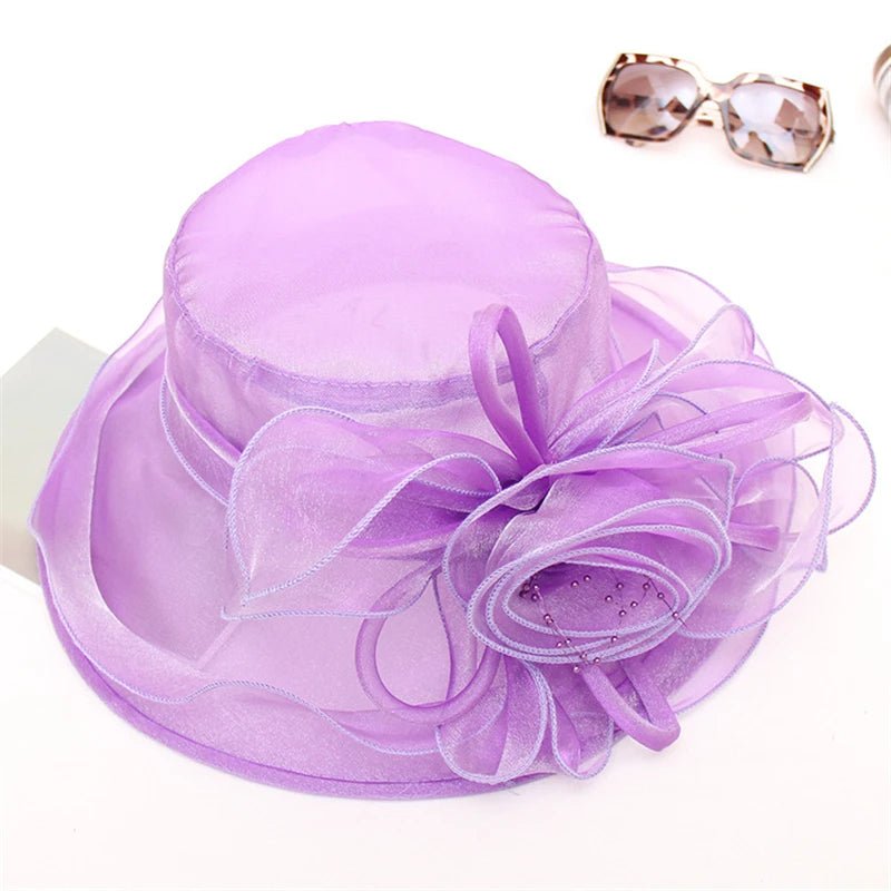 La boutique du chapeau Rose/violet 1 Chapeau femme chic