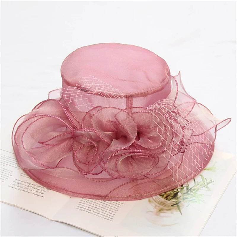 La boutique du chapeau Rose/violet Chapeau femme chic