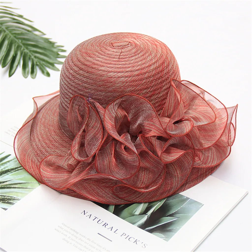 La boutique du chapeau Rouge Chapeau femme audacieux