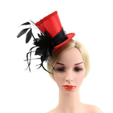 La boutique du chapeau Rouge Chapeau haut de forme Bibi