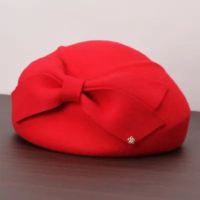 La boutique du chapeau Rouge / M (56-58cm) Chapeau en feutre