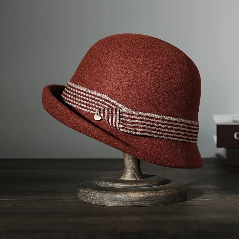 La boutique du chapeau Rouge / Standard 56-58 cm Chapeau Fedora Polyvalent pour Femme