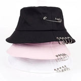 La boutique du chapeau Taille unique ajustable / Noir Chapeau bob innovant