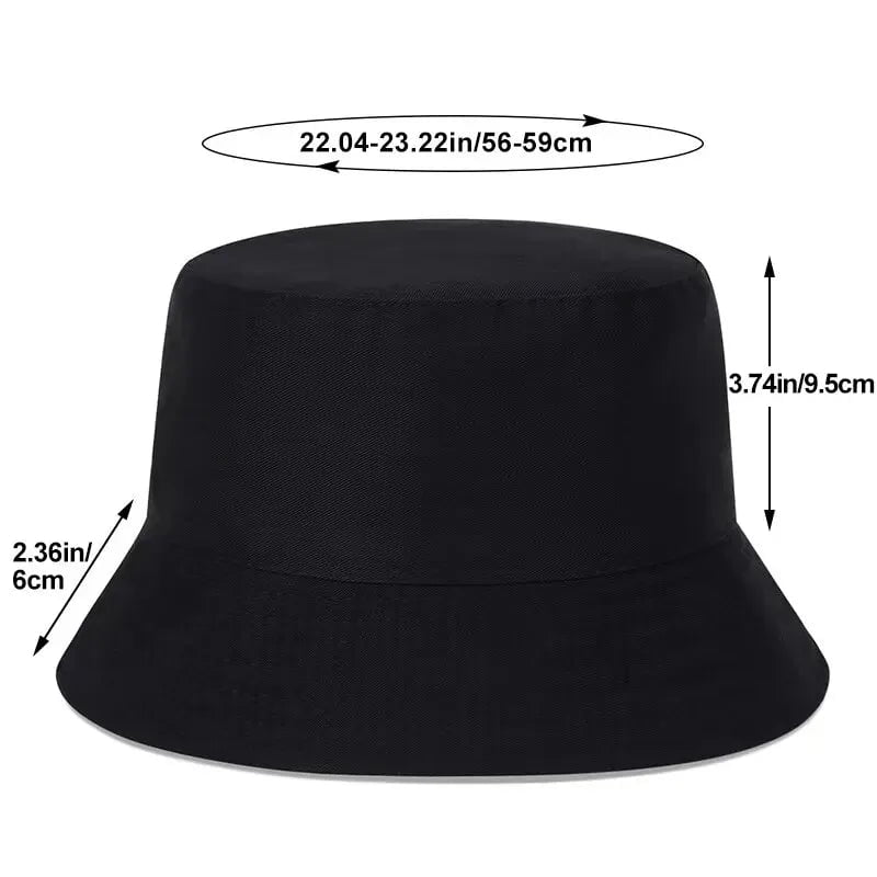 La boutique du chapeau Taille unique ajustable / Noir Chapeau bob innovant