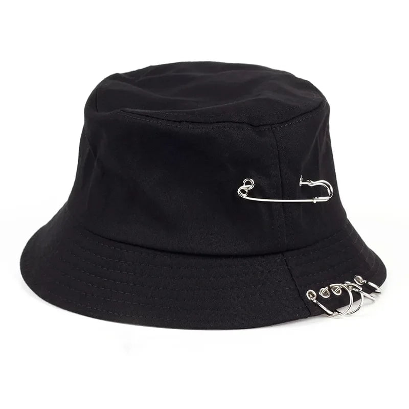 La boutique du chapeau Taille unique ajustable / Noir Chapeau bob innovant