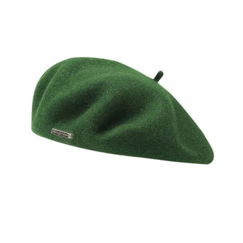 La boutique du chapeau Vert 2 / Ajustable (du 54 au 59) Béret Femme Chic et Chaud