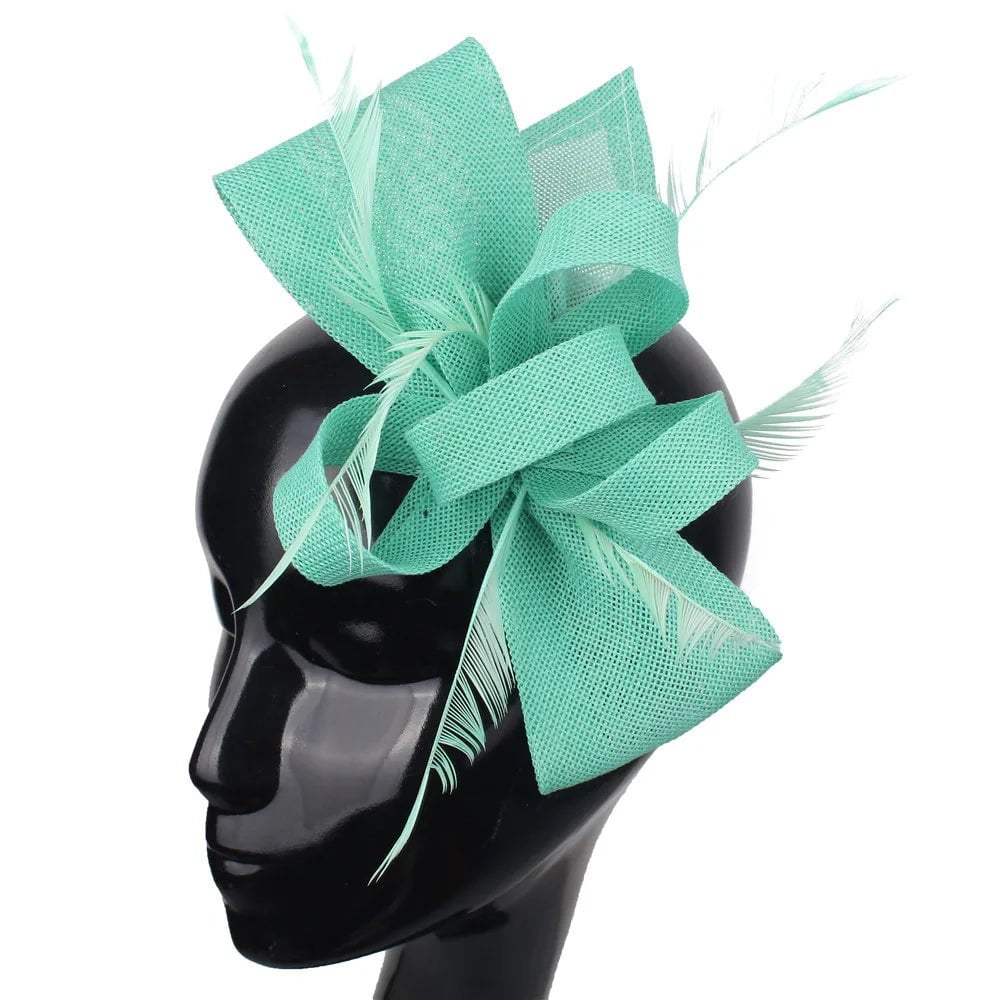 La boutique du chapeau Vert Chapeau Bibi Plumes