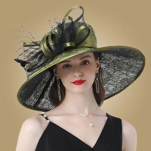 La boutique du chapeau Vert Chapeau de cérémonie pour mariage