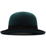 La boutique du chapeau Vert foncé / Laine Chapeau melon ancien