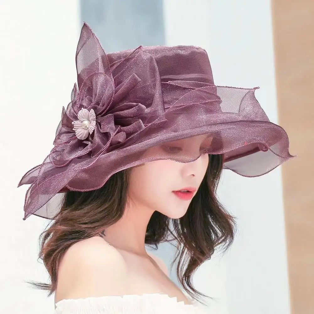 La boutique du chapeau Violet-B 1 Chapeau femme charmant