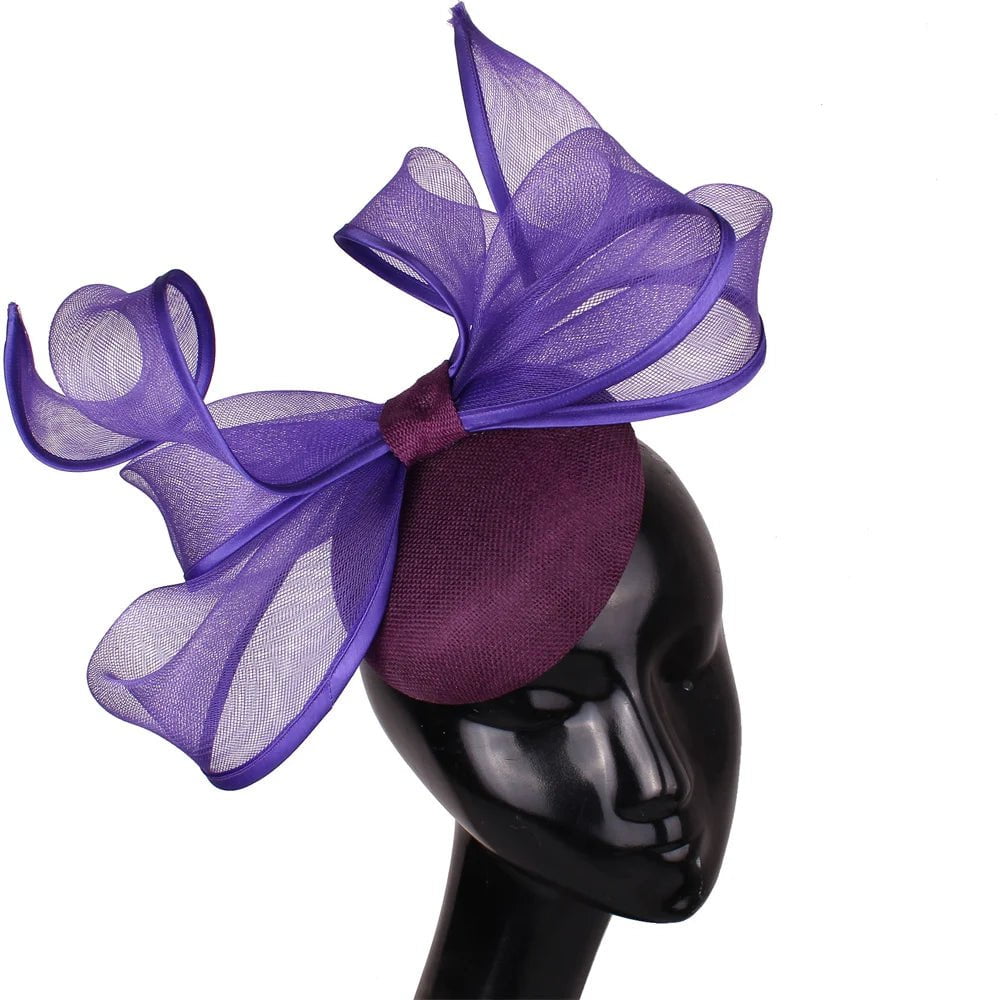 La boutique du chapeau Violet Chapeau Fascinator Cocktail