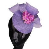 La boutique du chapeau Violet Chapeau Fascinator Festif