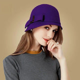 La boutique du chapeau Violet / M ( 53-57cm ) Chapeau cloche années 20