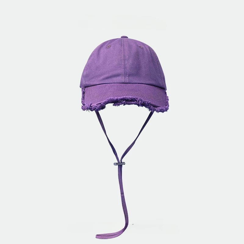 La boutique du chapeau Violet / M (56-58cm) Casquette de baseball en coton