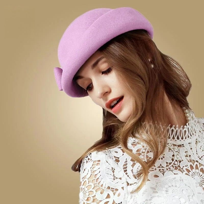 La boutique du chapeau Violet / M (56-58cm) Chapeau automne en laine