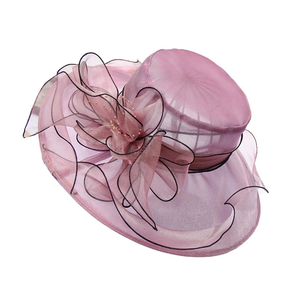 La boutique du chapeau Violet / taille unique ajustable Chapeau femme romantique