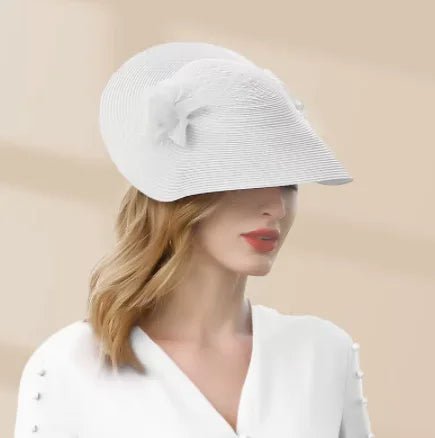 La boutique du chapeau White / 56 to 58cm Chapeau Bibi Original