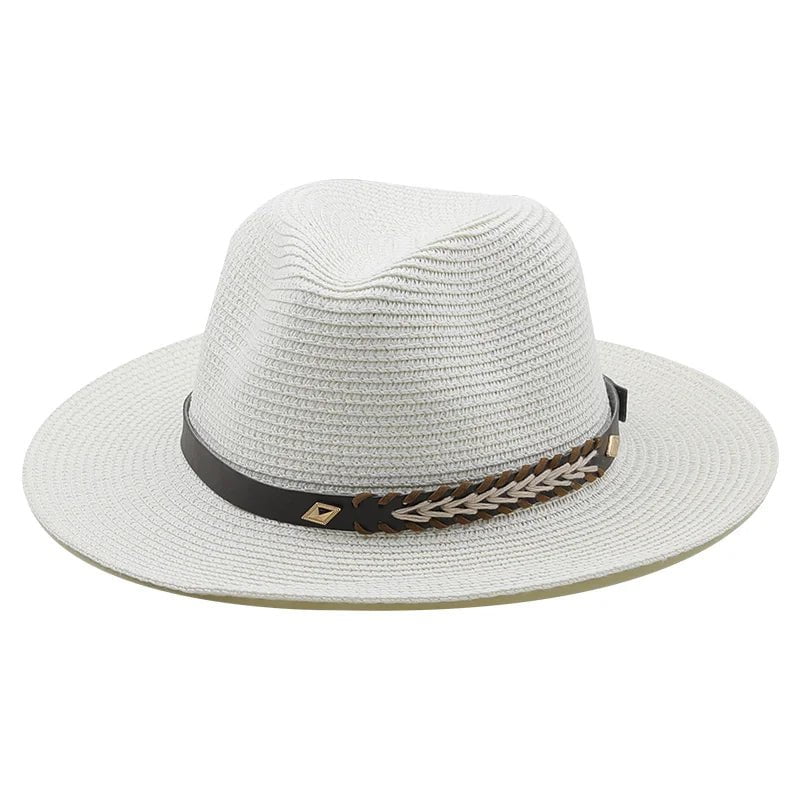 La boutique du chapeau white / Adult 55-58cm Chapeau Panama pour femme et homme