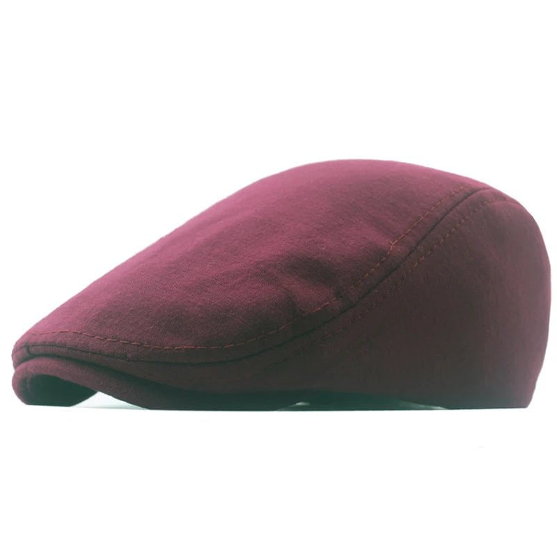 La boutique du chapeau wine red Béret style britannique