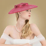 La boutique du chapeau Wine Red Fedoras Chapeau Bibi Mariage