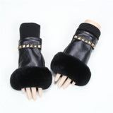 Multi-tendance Gants et mitaines Gants sans doigts d'automne et d'hiver pour femmes