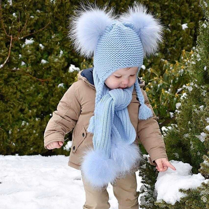 Paris-Chapeau bonnet Bonnet et écharpe luxe et chaud pour filles garçons