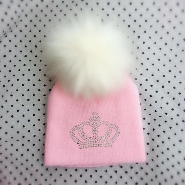 Paris-Chapeau bonnet modèle 1 / 6 mois à 3 ans Bonnet fille/garçon pompon et broderie