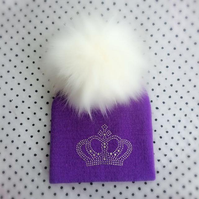 Paris-Chapeau bonnet modèle 10 / 6 mois à 3 ans Bonnet fille/garçon pompon et broderie