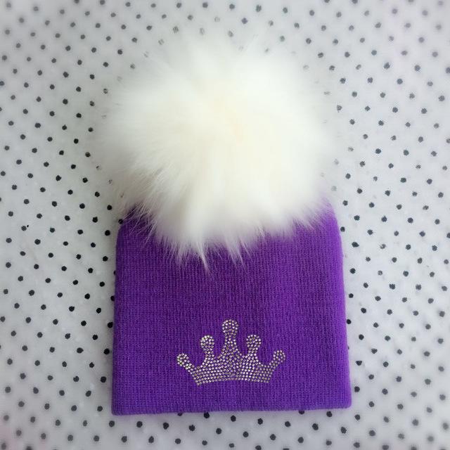 Paris-Chapeau bonnet modèle 33 / 6 mois à 3 ans Bonnet fille/garçon pompon et broderie