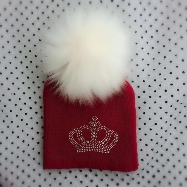 Paris-Chapeau bonnet modèle 8 / 6 mois à 3 ans Bonnet fille/garçon pompon et broderie