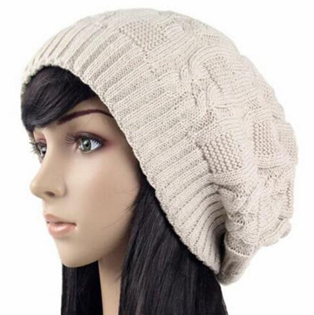 Paris-chapeau bonnet & skullies Beige Bonnet classique unisexe