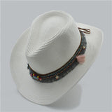 Paris-chapeau chapeau cow-boy Blanc Chapeau de cow-boy occidental