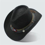 Paris-chapeau chapeau cow-boy Noir Chapeau de cow-boy occidental