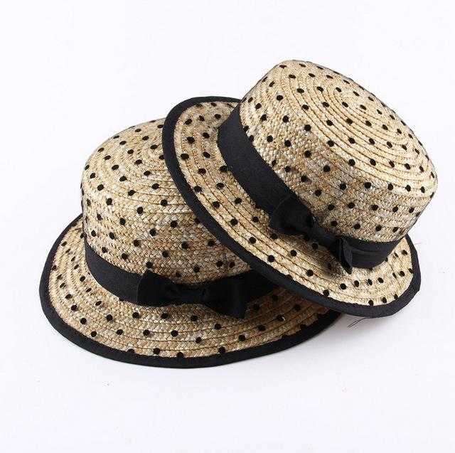 Paris-chapeau chapeau de paille Beige Chapeau de plage  en paille confortable à porter