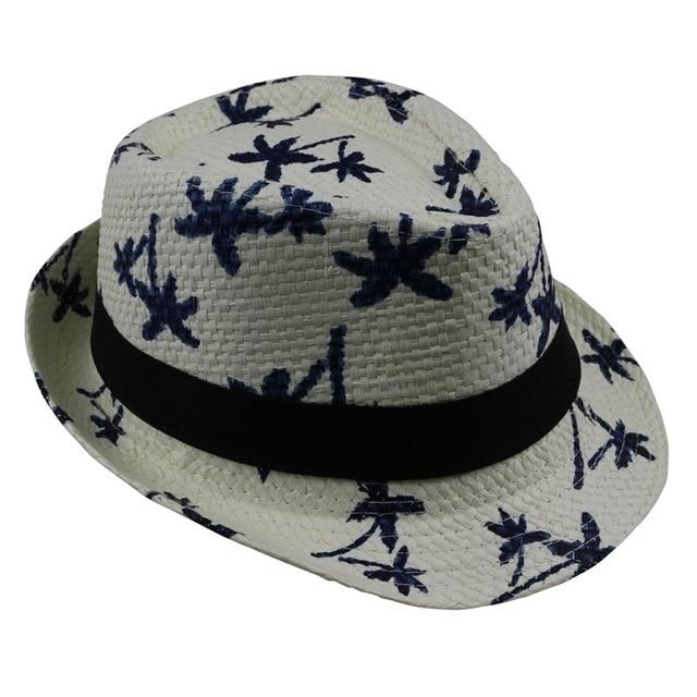 Paris-Chapeau chapeau de paille Cream Chapeau de soleil enfants Style décontracté