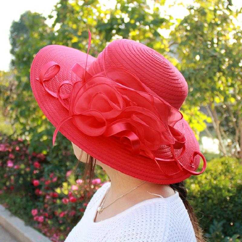 Paris-Chapeau chapeaux mariage Chapeau Floral Derby