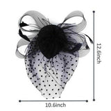 Paris-Chapeau mariage Chapeau De Mariage Voile Accessoire Plume Clip fleur