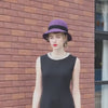 Chapeau cloche chic en laine