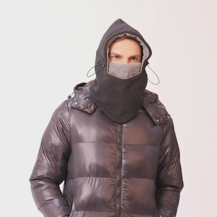 Cagoule avec protection du cou