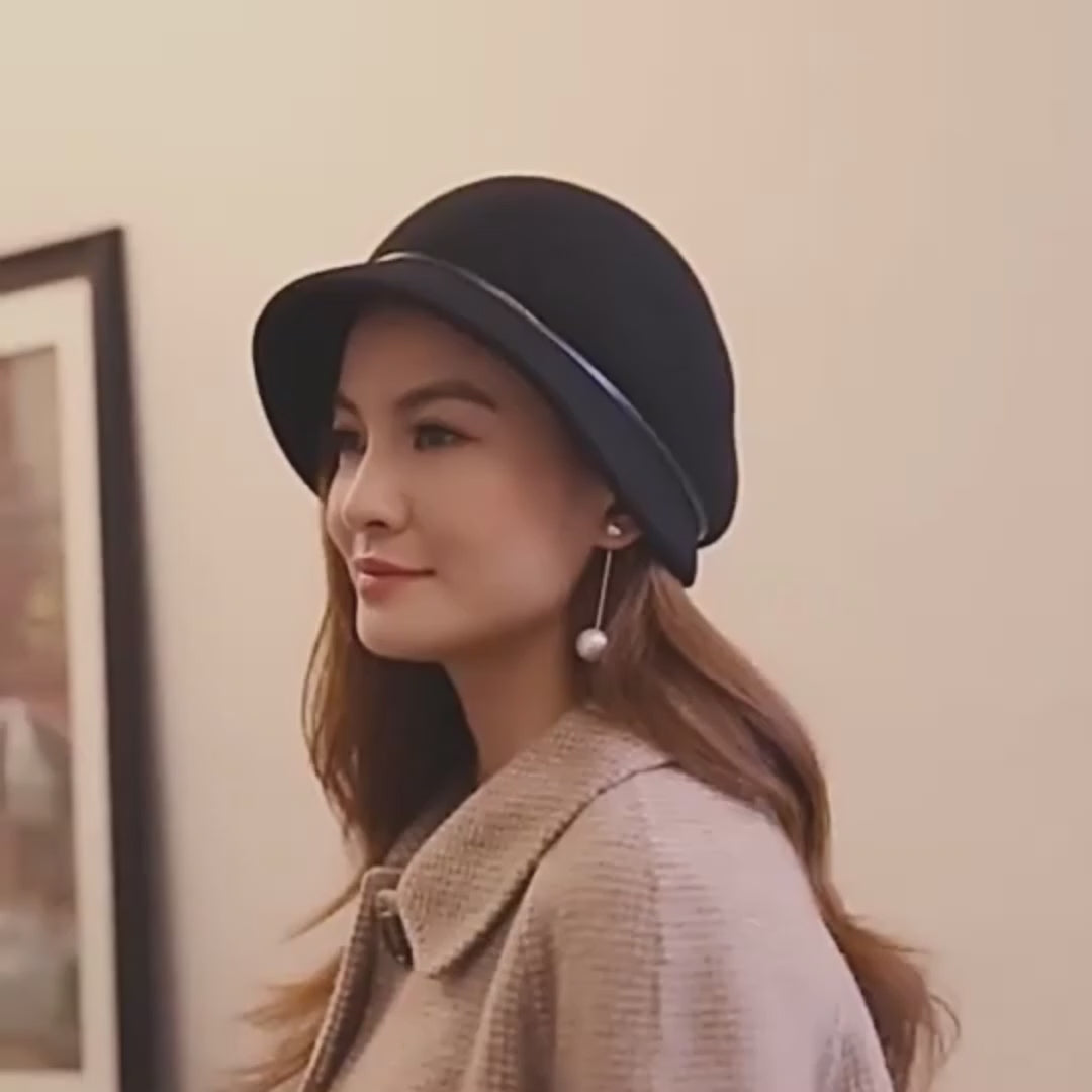 Chapeau Fedora Précieux pour Femme