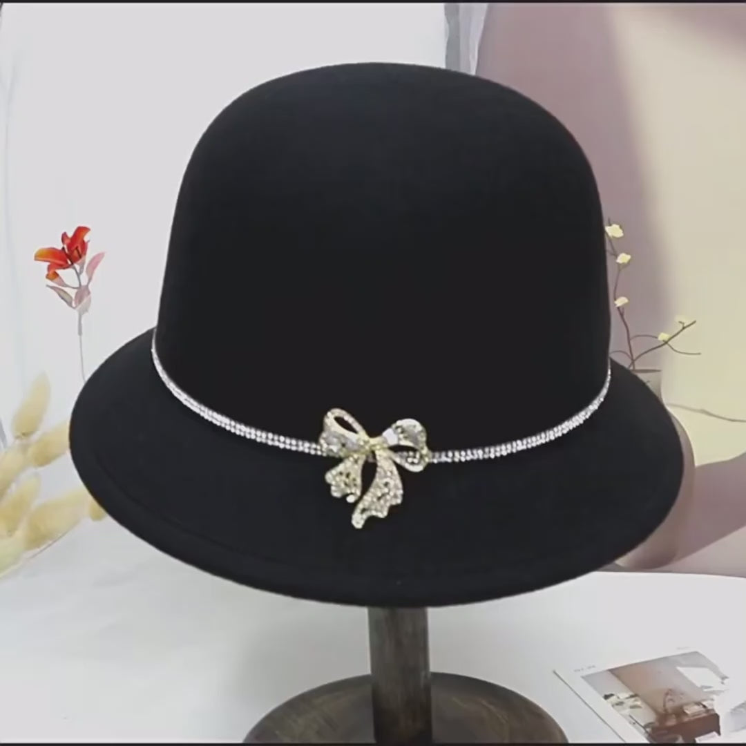 Chapeau cloche chic